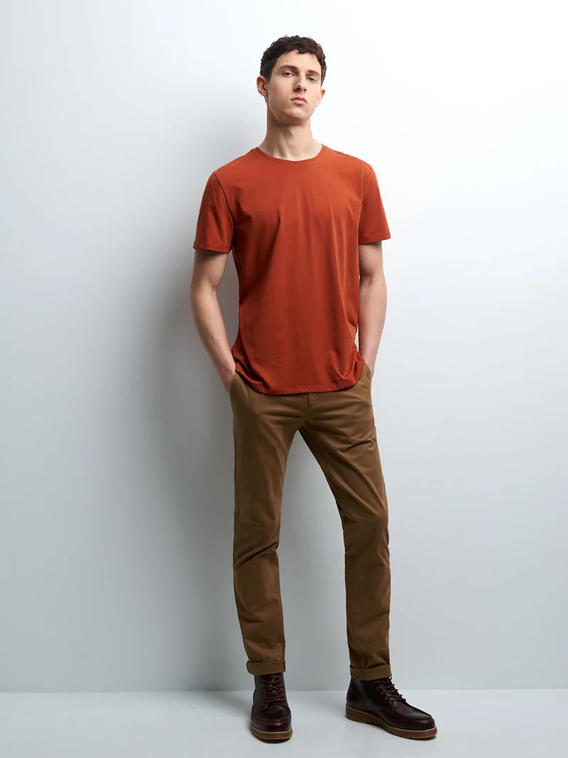 Tee shirt en coton supima® uni