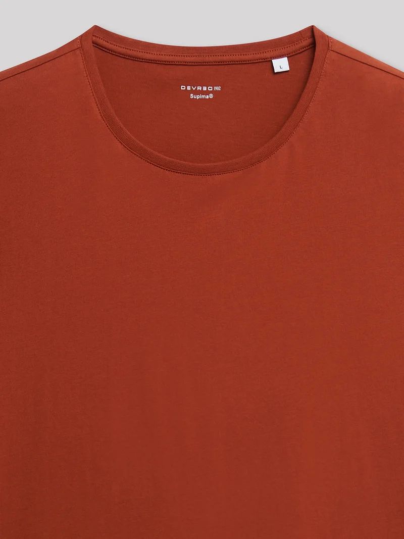 Tee shirt en coton supima® uni