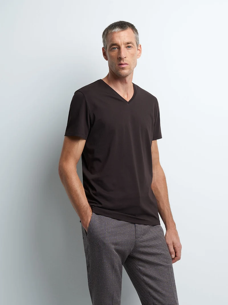 Tee shirt en coton supima® uni