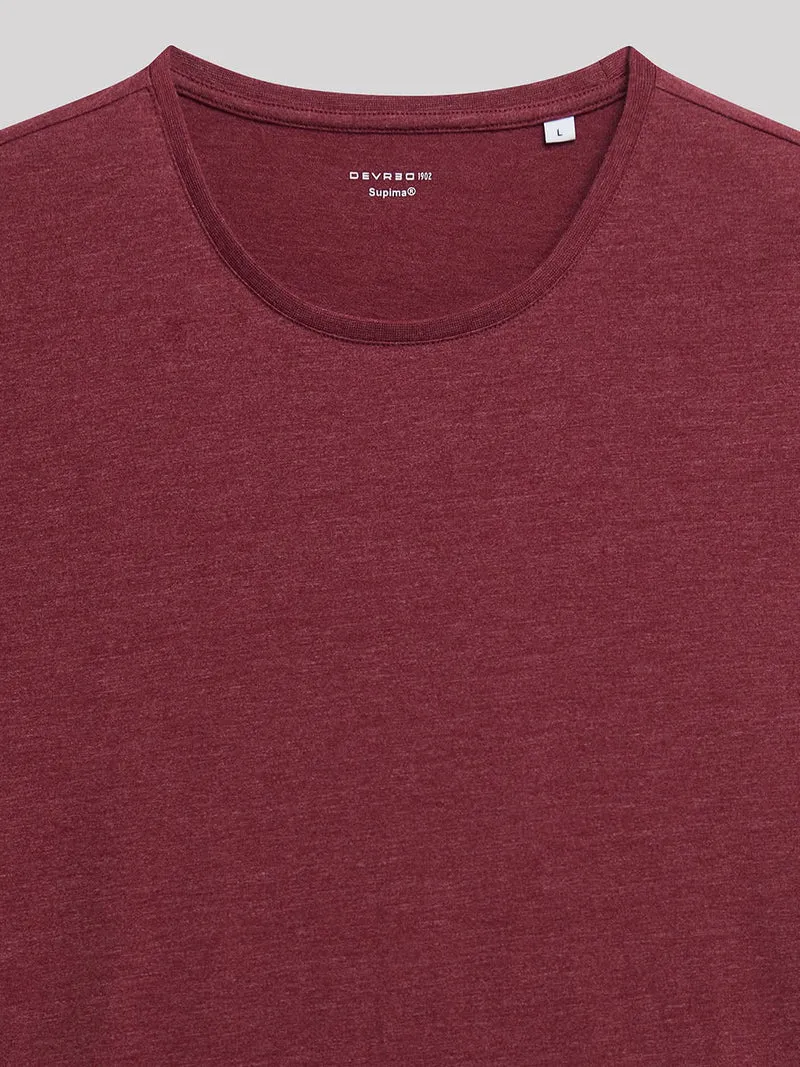 Tee shirt en coton supima® chiné