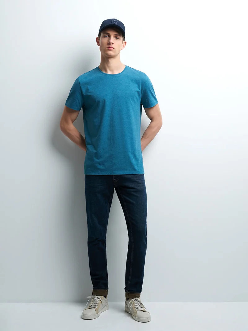 Tee shirt en coton supima® chiné