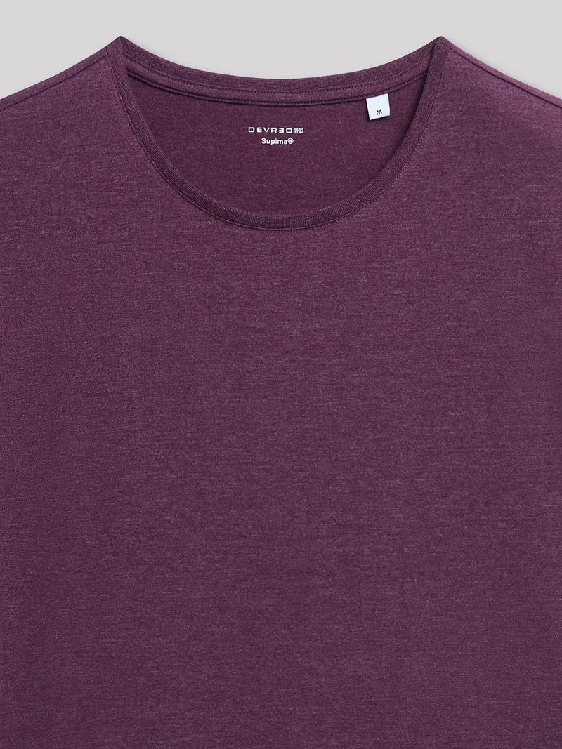 Tee shirt en coton supima® uni
