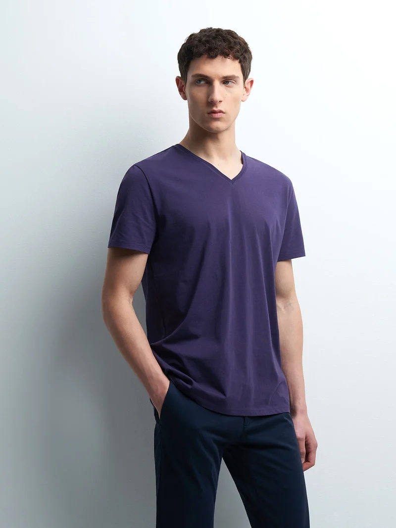 Tee shirt en coton supima® uni