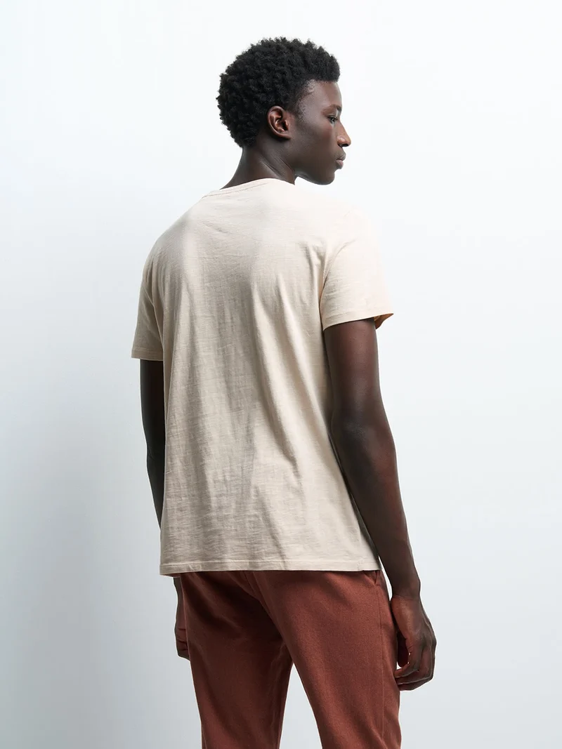 Tee-shirt en coton uni