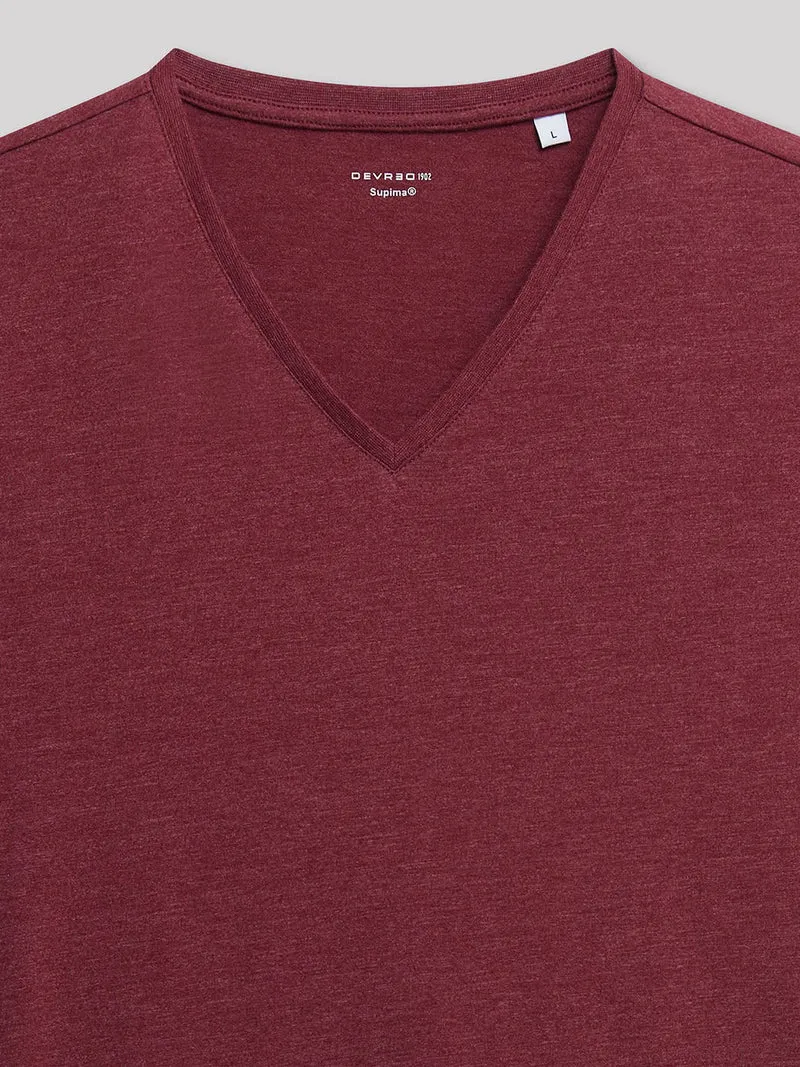 Tee shirt en coton supima® chiné