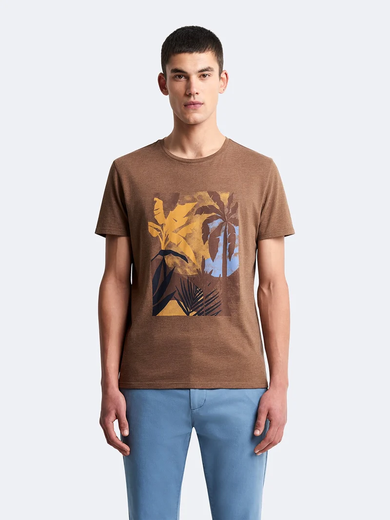 T-shirt col rond jersey