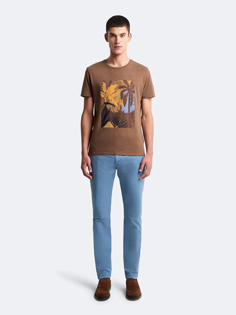 T-shirt col rond jersey