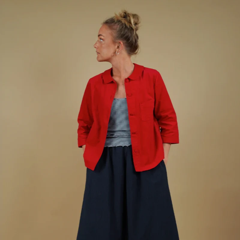 Patron de couture PDF | Blouse Dukke | Wardrobe by Me