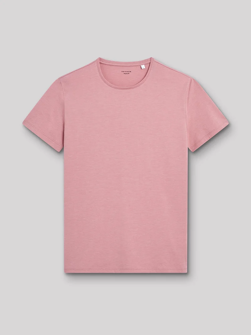 T-shirt col rond mélange coton Supima®