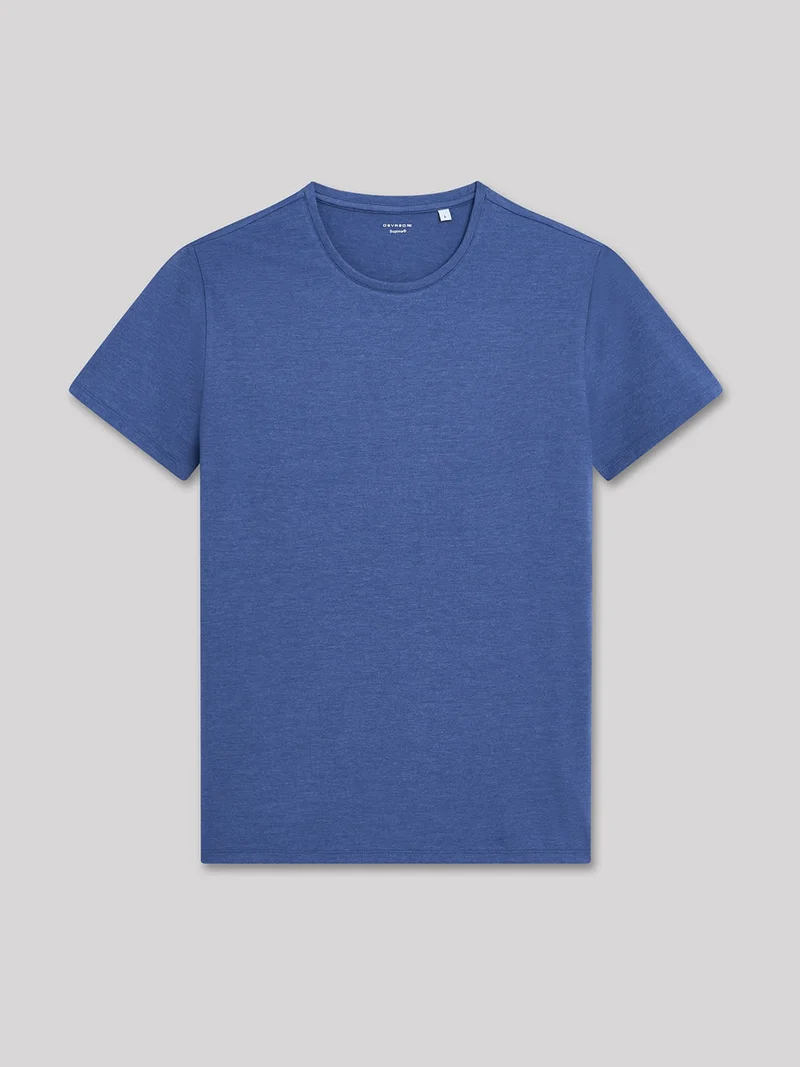 T-shirt col rond mélange coton Supima®