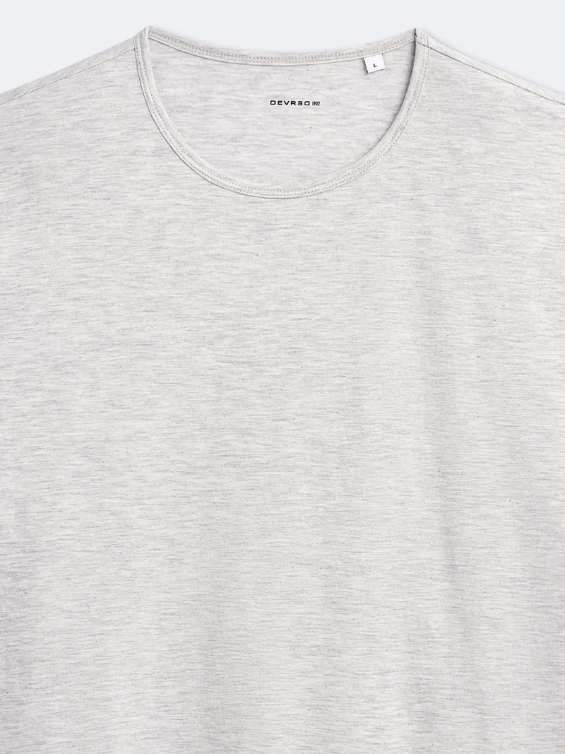 T-shirt col rond uni