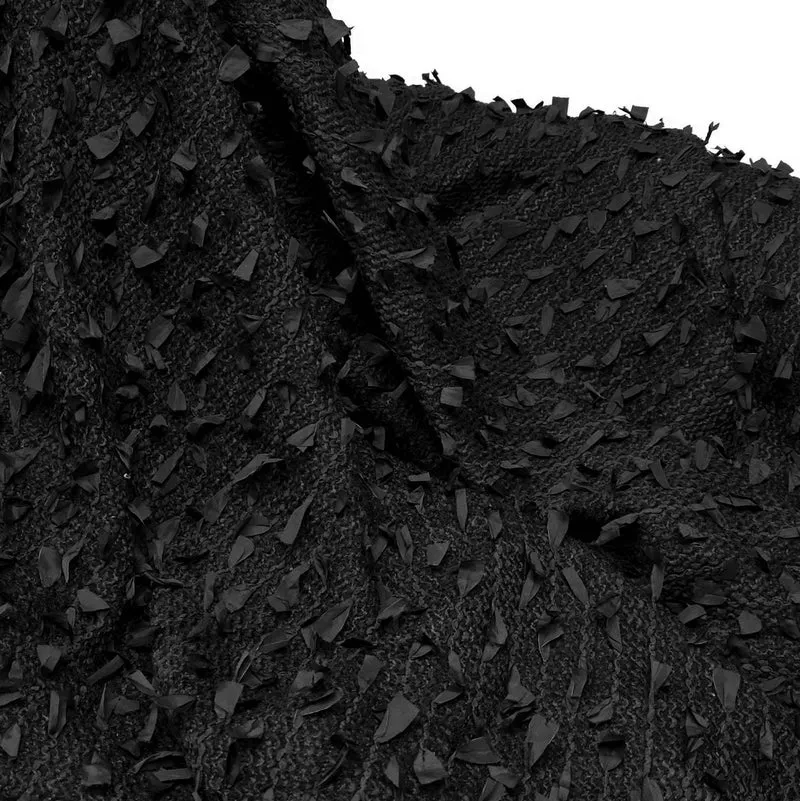 Tricot fantaisie | Noir