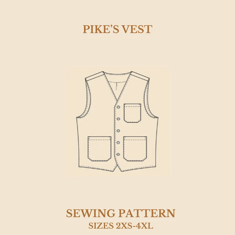 Patron de couture PDF | Veste Pike | Wardrobe by Me