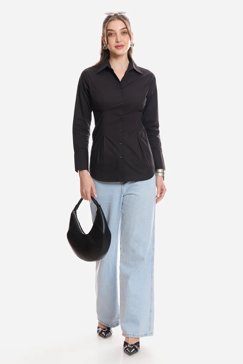 Jami|100% Cotton Slim Fit Shirt