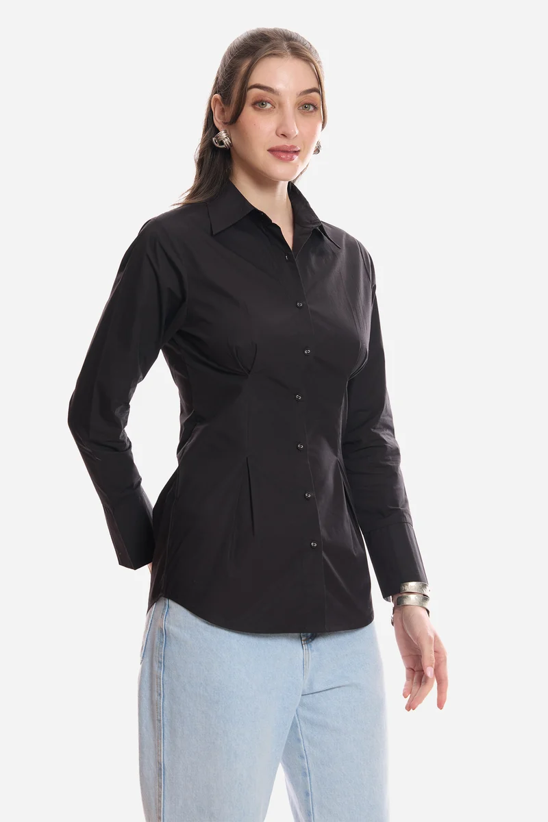 Jami|100% Cotton Slim Fit Shirt