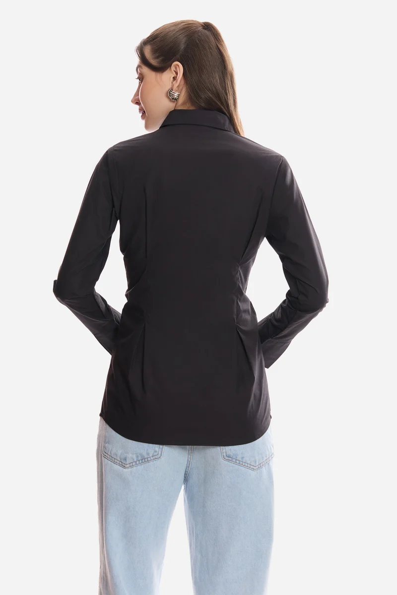 Jami|100% Cotton Slim Fit Shirt