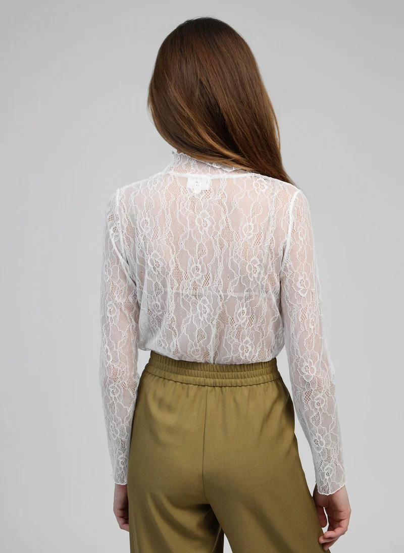 TOP ALIBELY blanc