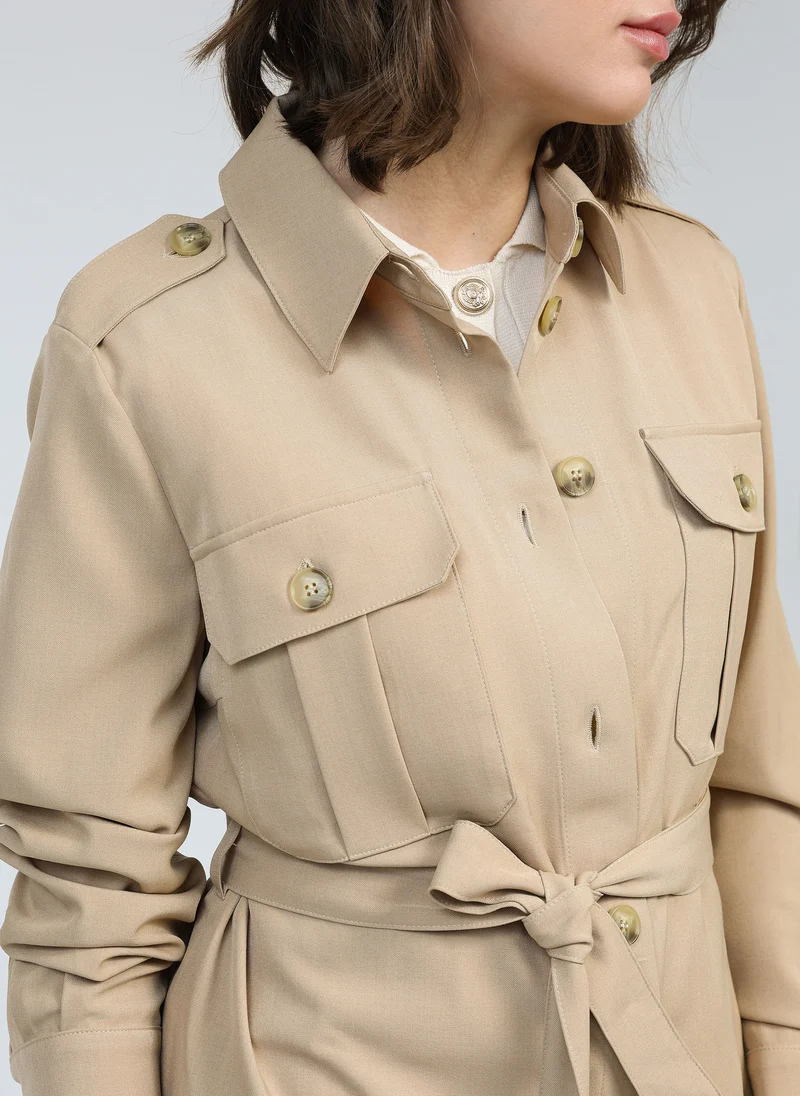 VESTE ZOALICE beige