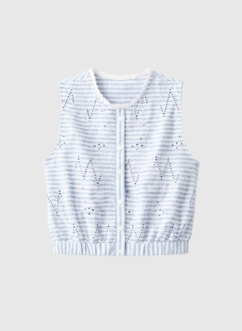 CHEMISE SALYTA bleu