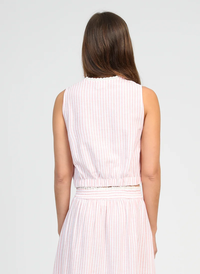 CHEMISE SALYTA corail