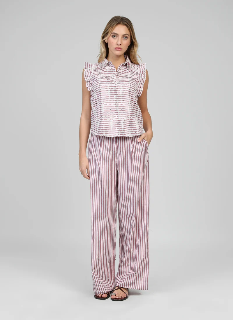 CHEMISE SENALY rouge