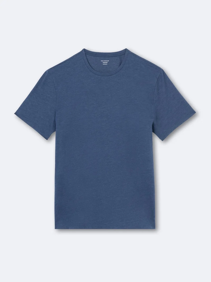 T-shirt col rond mélange coton Supima®