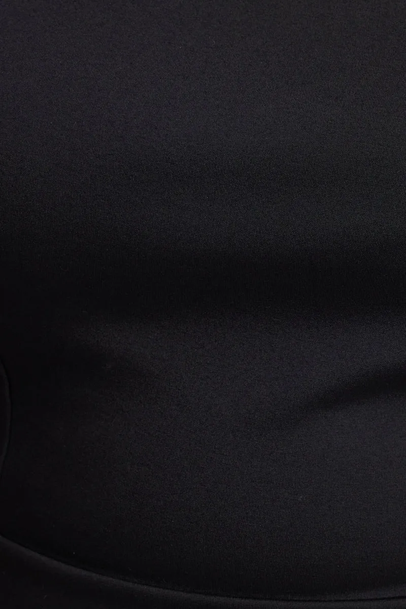 Calia|Ponte Off Shoulder Midi Dress