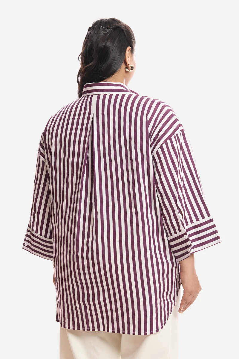 Pasang|Cotton Boxy Fit Shirt