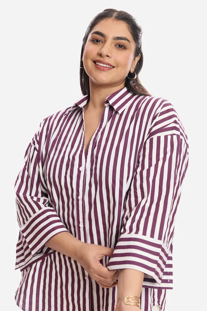 Pasang|Cotton Boxy Fit Shirt