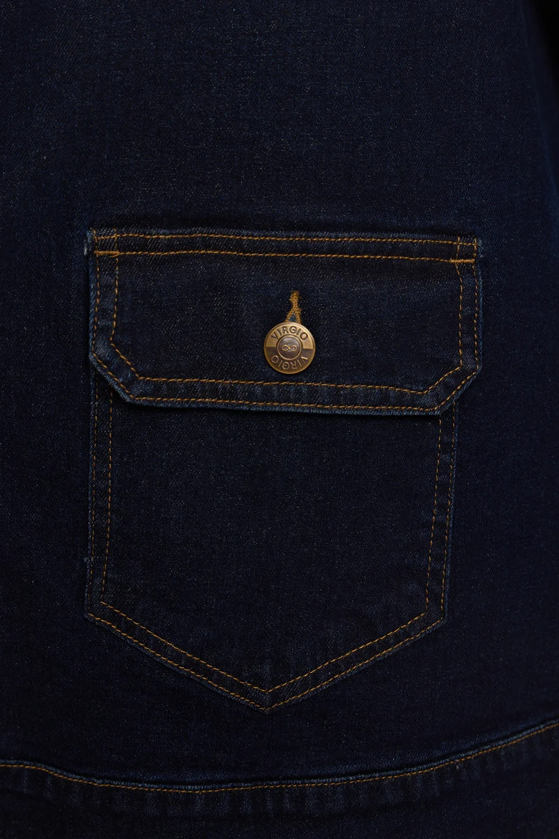Adara|Cotton Denim Jacket