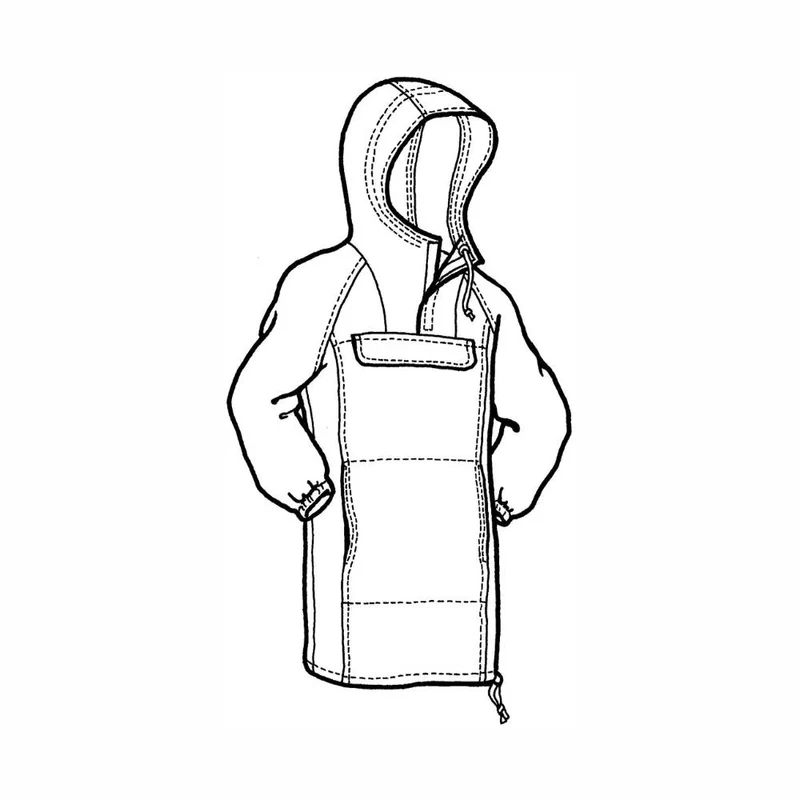 PATRON DE COUTURE PDF | Anorak Coast Range (homme) | The Green Pepper