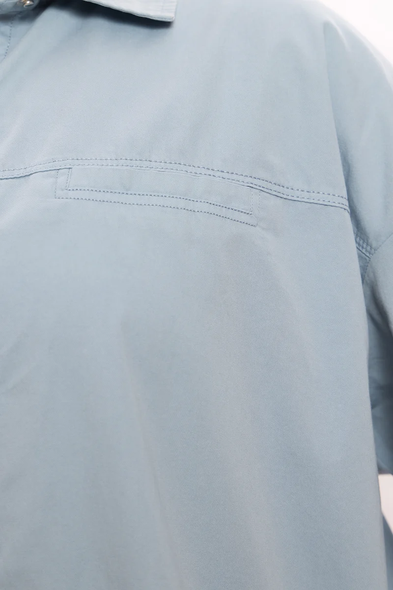 Joanna|100% Cotton Washed Utility Shirt