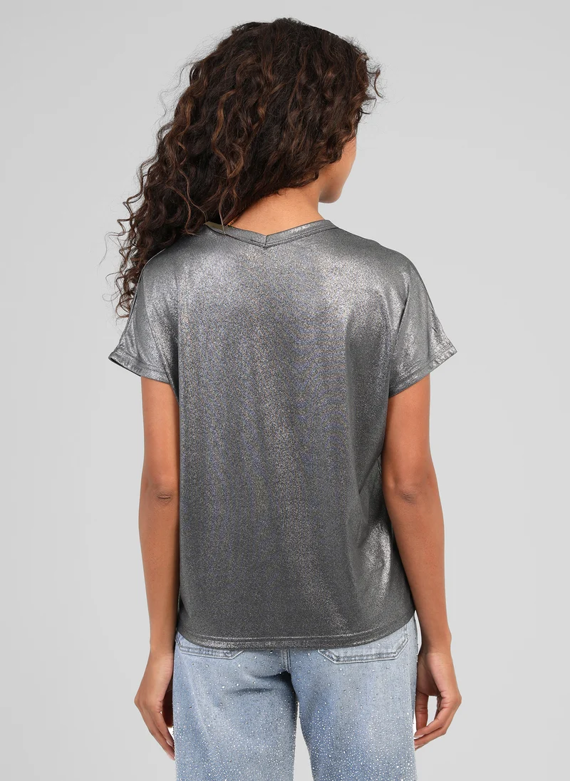 T-SHIRT AGNEZA anthracite