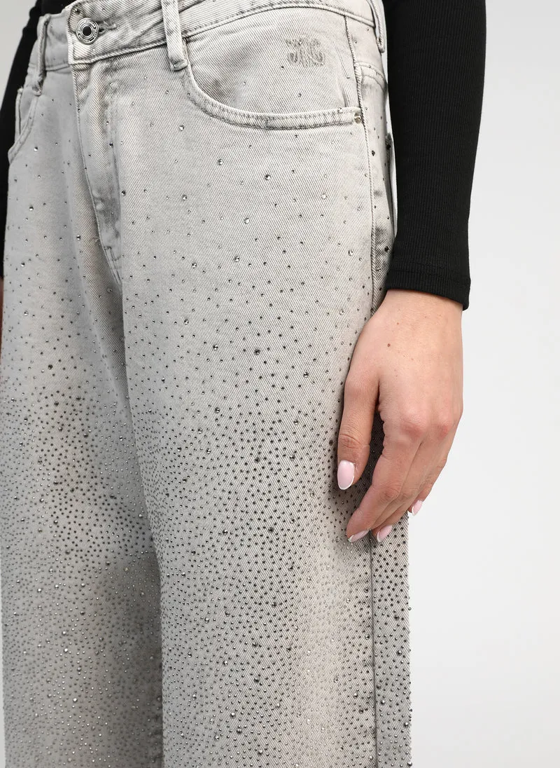 PANTALON PALONE gris delave