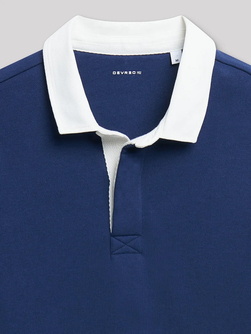 Sweat en coton bi-matière
