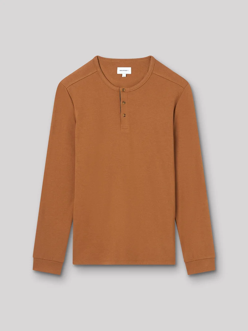 Tee-shirt manches longues molletoné