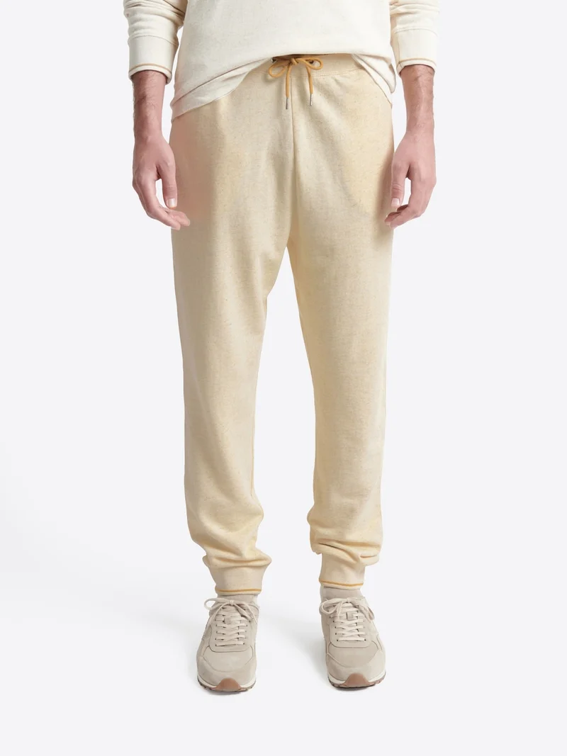 Pantalon homewear en coton-lin