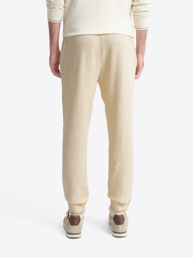 Pantalon homewear en coton-lin
