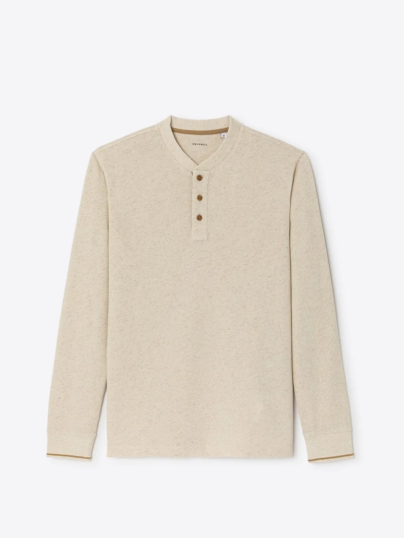 Haut homewear en coton-lin
