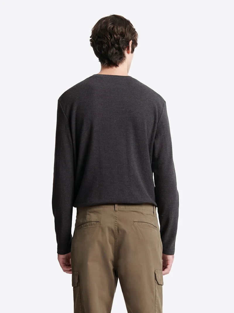 T-shirt manches longues en coton