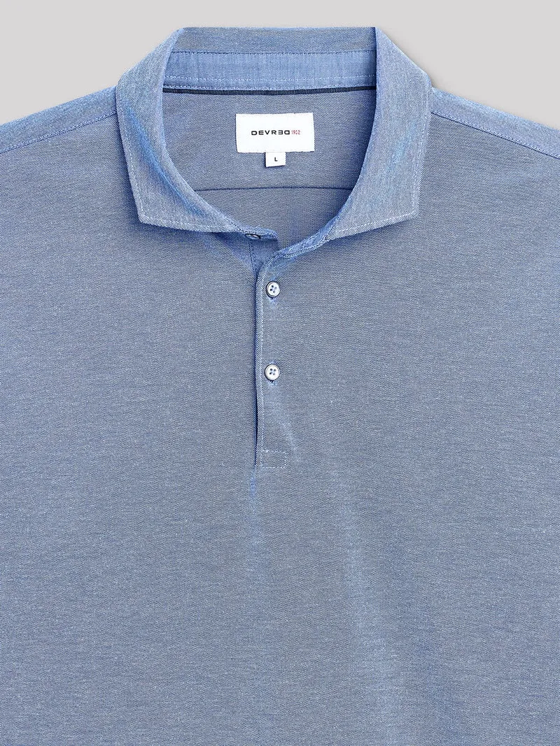 Polo manches longues jersey