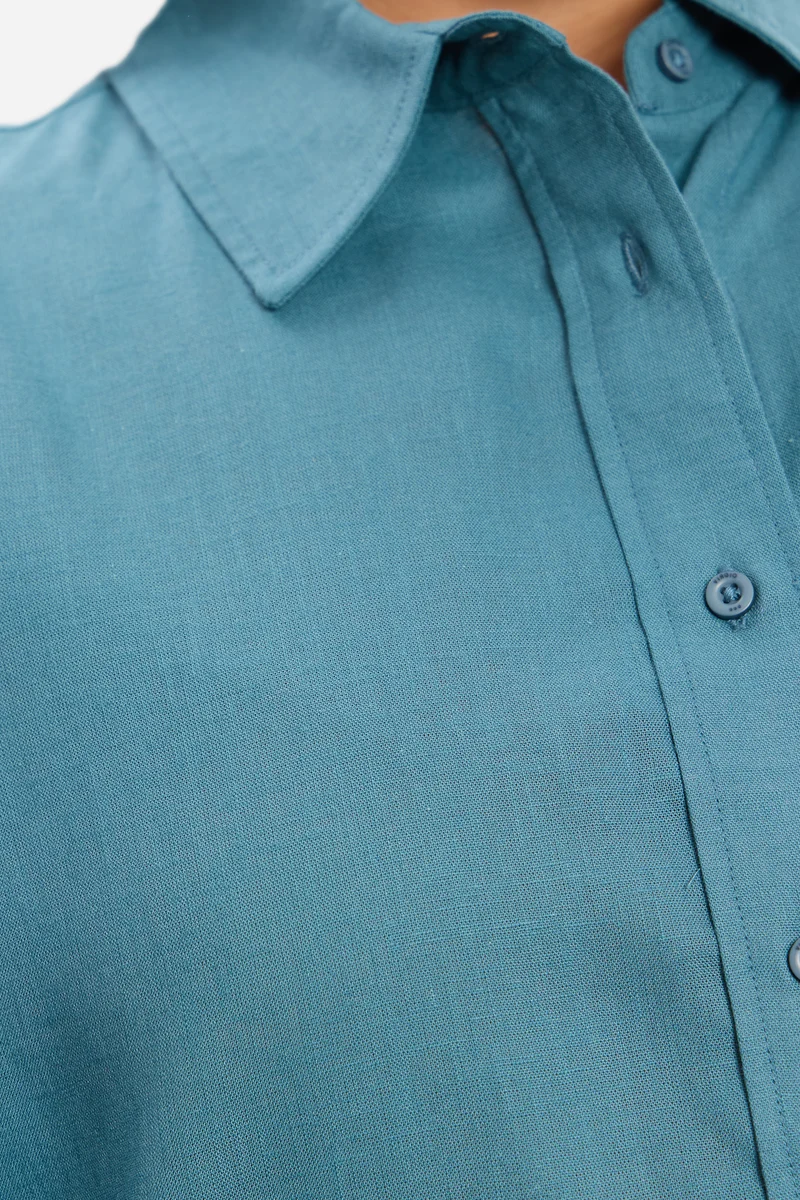 Zuzanna|Lyocell Button-Down Shirt