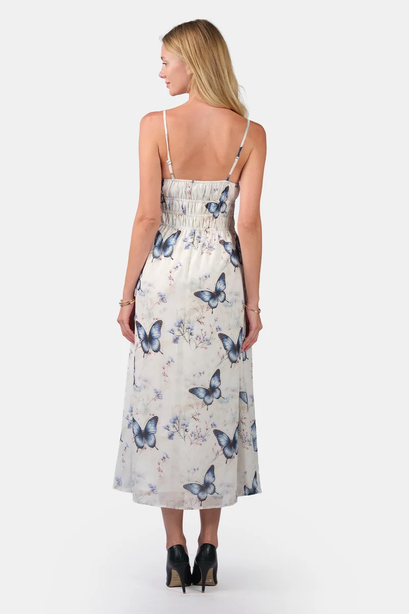 Olev|100% Poly Strappy Maxi Dress