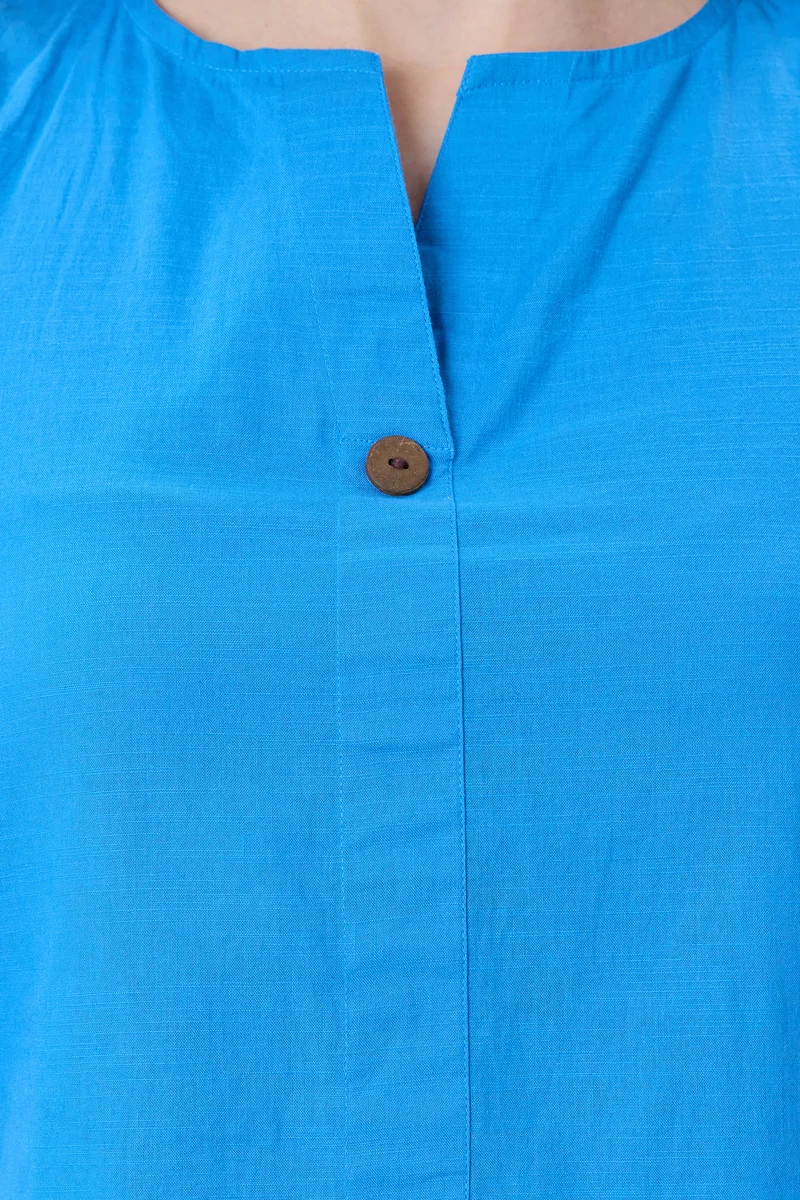 Joan|100% Cotton High-Low Top