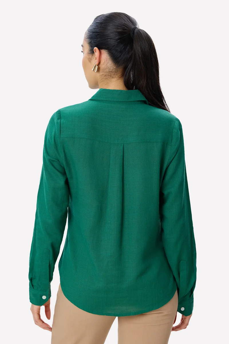 Elgin|Linen Button Down Shirt