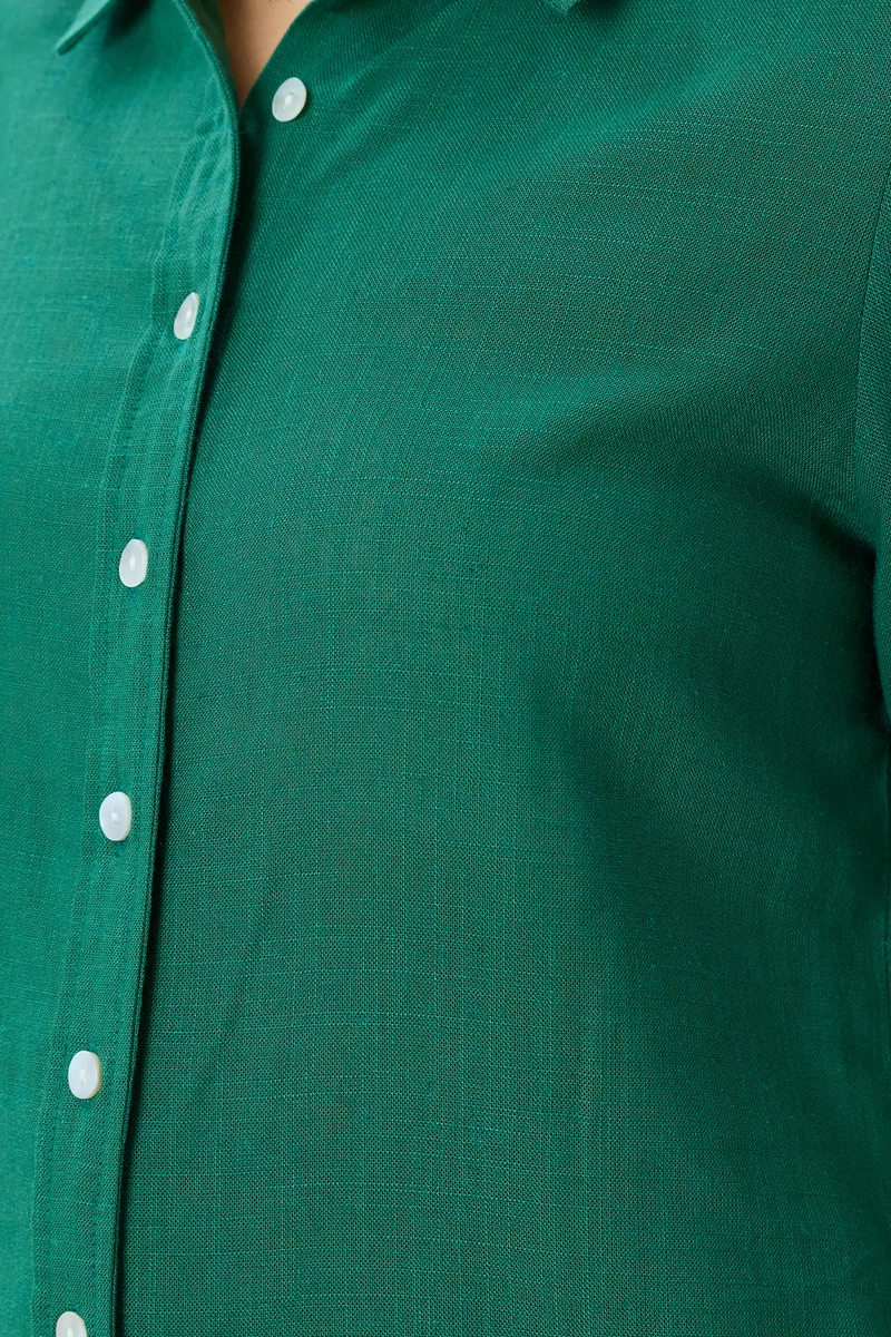 Elgin|Linen Button Down Shirt