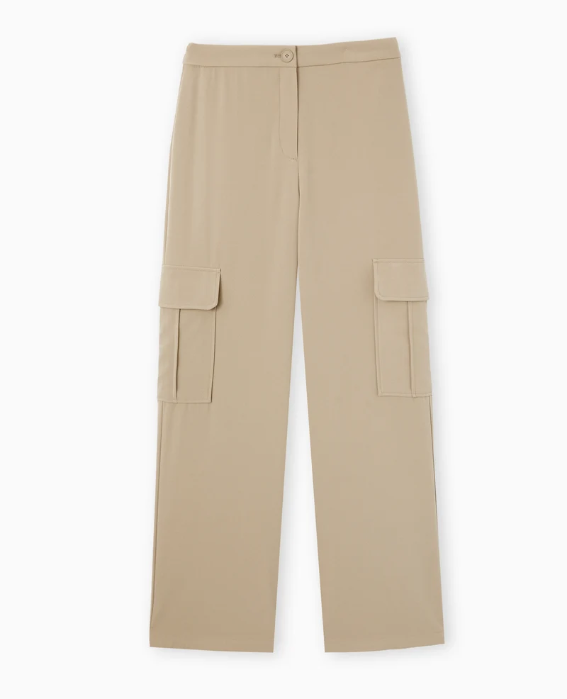2 en 1 : pantalon cargo + jupette amovible
