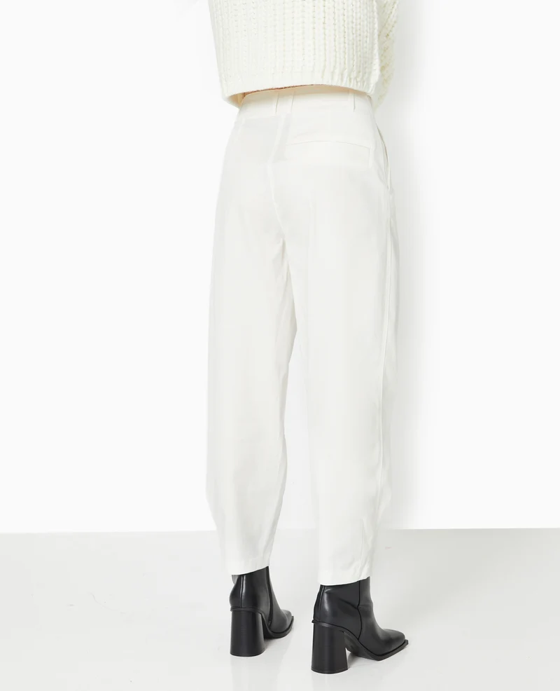 Pantalon balloon en toile