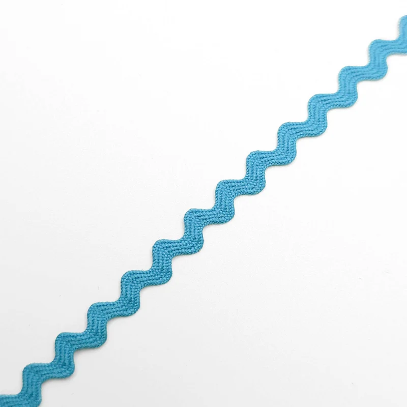 Galon croquet (rick rack) – 5 mm | Plusieurs couleurs