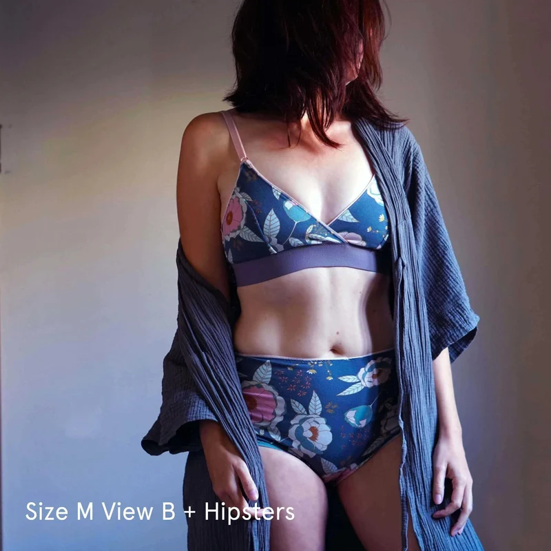 PATRON DE COUTURE PDF | Bralette | Wardrobe by Me